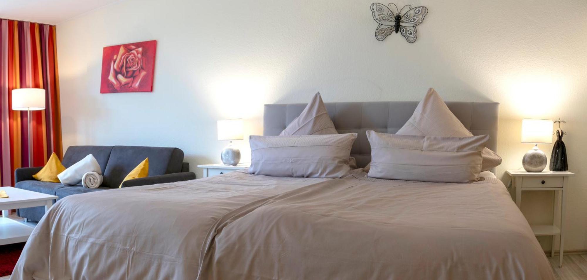 Haus Roseneck Mit Gratis Zugang Zur Jod-Sole-Therme 바트베벤슨 외부 사진