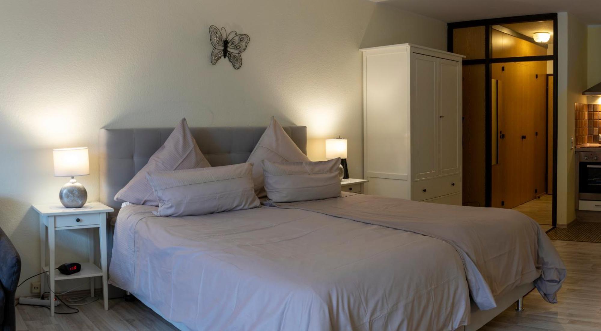 Haus Roseneck Mit Gratis Zugang Zur Jod-Sole-Therme 바트베벤슨 외부 사진